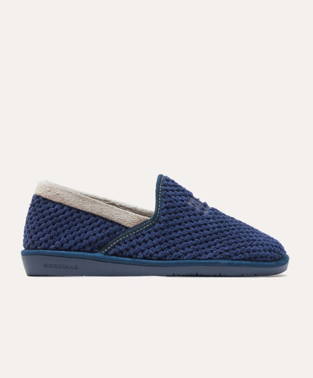 nordikas ZAPATILLAS DE CASA HOMBRE ANDES MARINO Liquidación