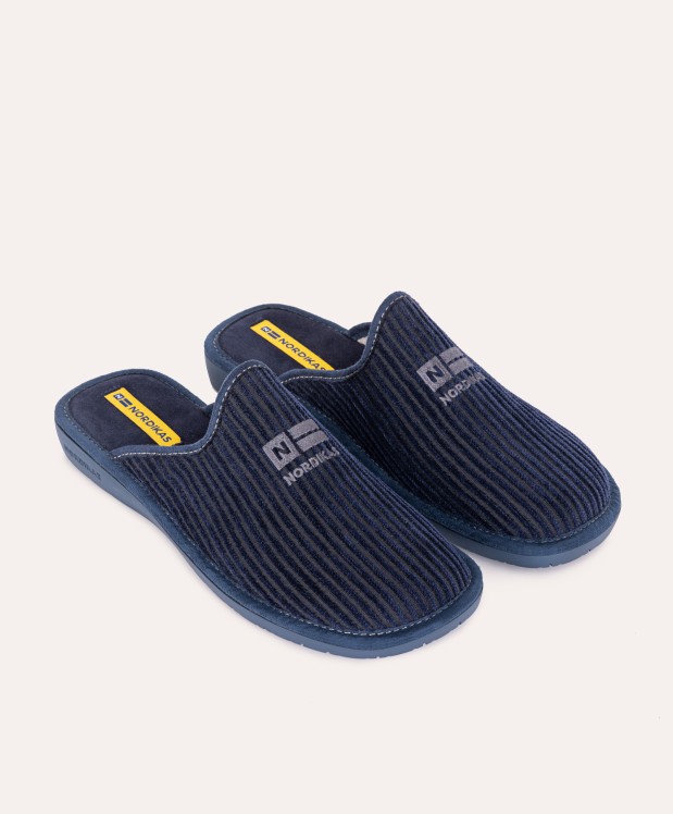 nordikas ZAPATILLAS DE CASA HOMBRE CORDELE MARINO Precios de Black Friday