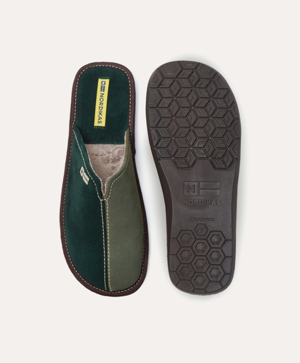 nordikas ZAPATILLAS DE CASA HOMBRE AFELPADO BOTELLA Descuento por venta flash