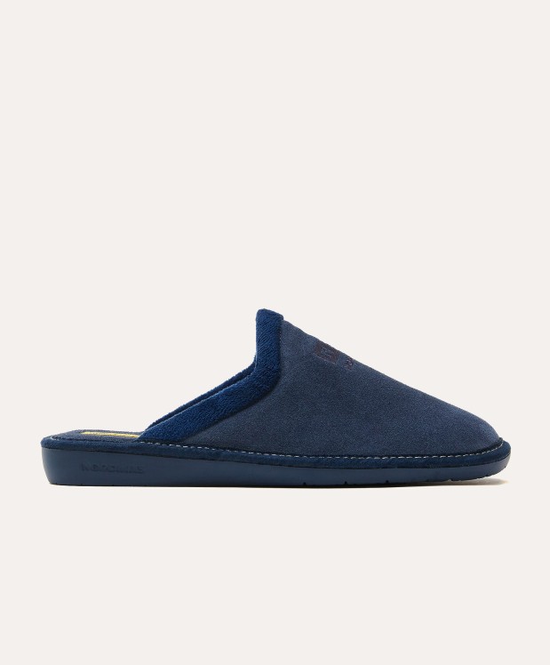 nordikas ZAPATILLAS DE CASA HOMBRE AFELPADO JEANS Rebajas de fin de temporada