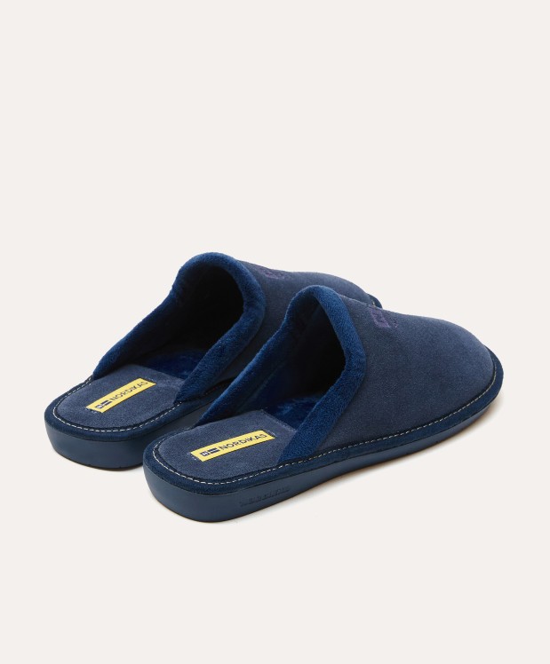 nordikas ZAPATILLAS DE CASA HOMBRE AFELPADO JEANS Rebajas de fin de temporada