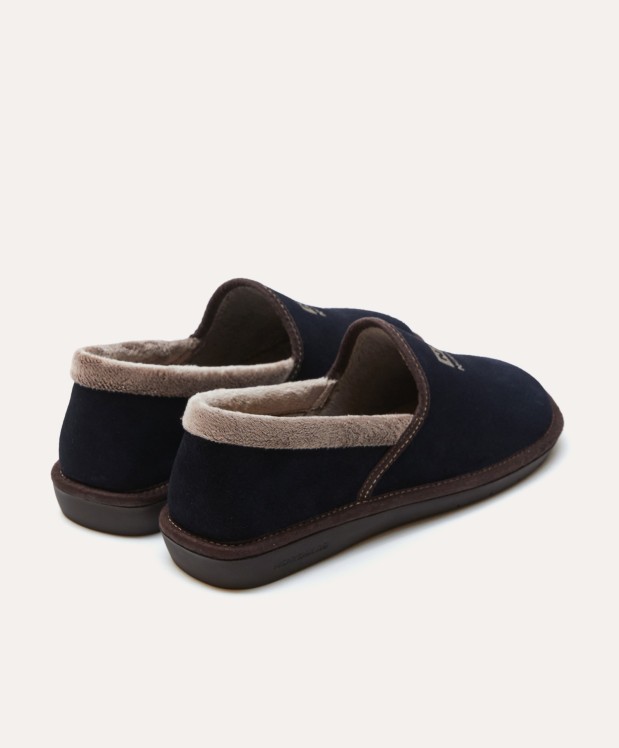 nordikas ZAPATILLAS DE CASA HOMBRE AFELPADO MARINO En línea