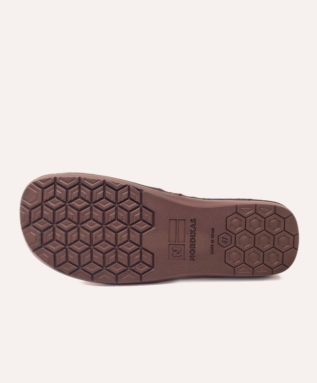 nordikas ZAPATILLAS DE CASA HOMBRE AFELPADO MOKA Los más vendidos