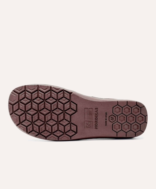nordikas ZAPATILLAS DE CASA HOMBRE AFELPADO NEGRO Ventas relámpago