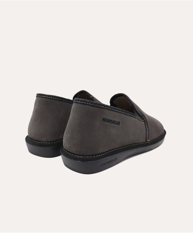 nordikas ZAPATILLAS DE CASA HOMBRE AFELPADO GRIS Tienda