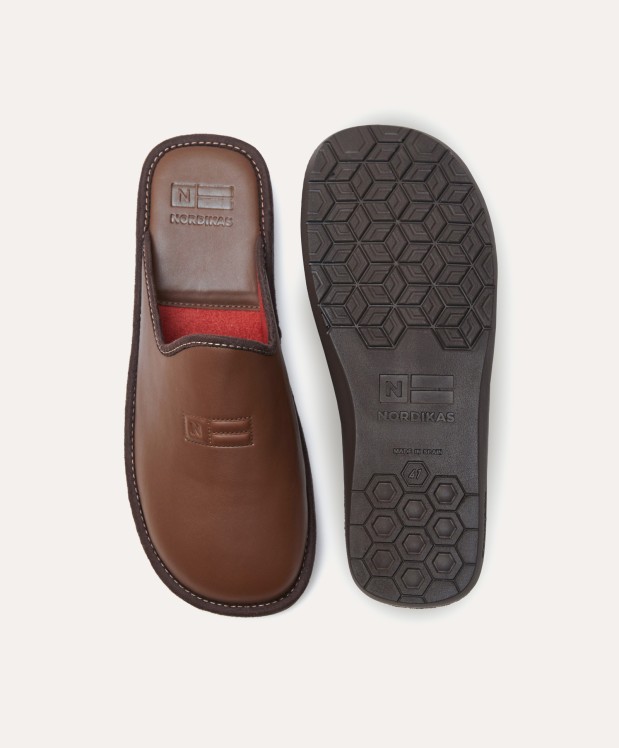 nordikas ZAPATILLAS DE CASA HOMBRE DUBLIN MARRON Rebajas online