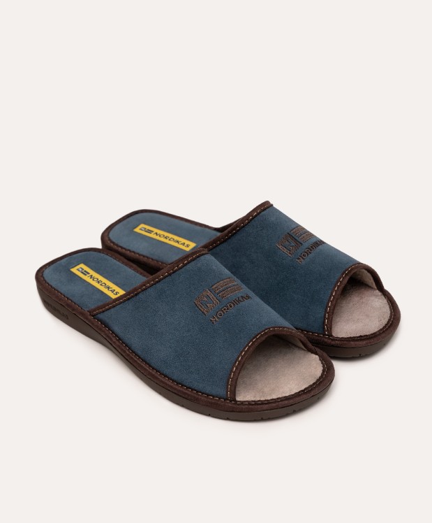 nordikas ZAPATILLAS DE CASA HOMBRE AFELPADO JEANS Solo hoy