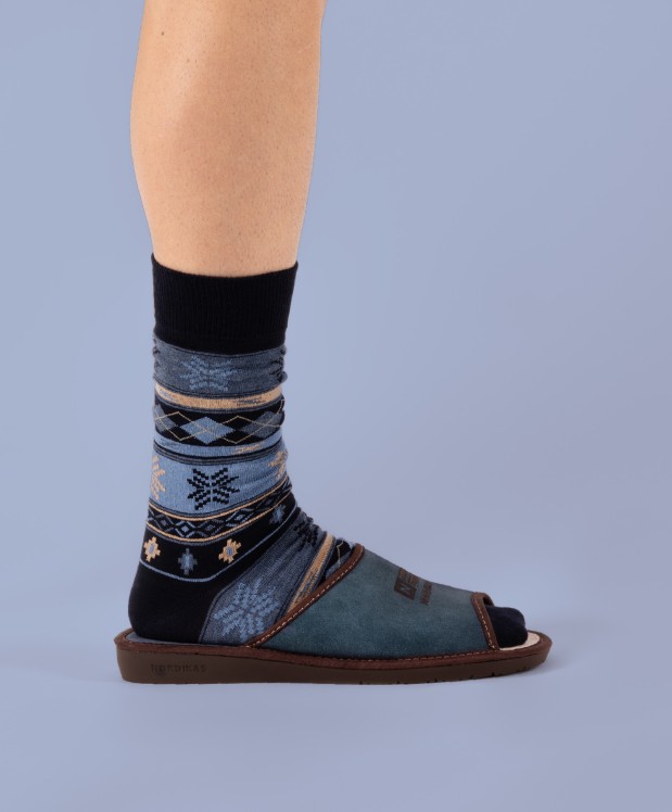 nordikas ZAPATILLAS DE CASA HOMBRE AFELPADO JEANS Solo hoy
