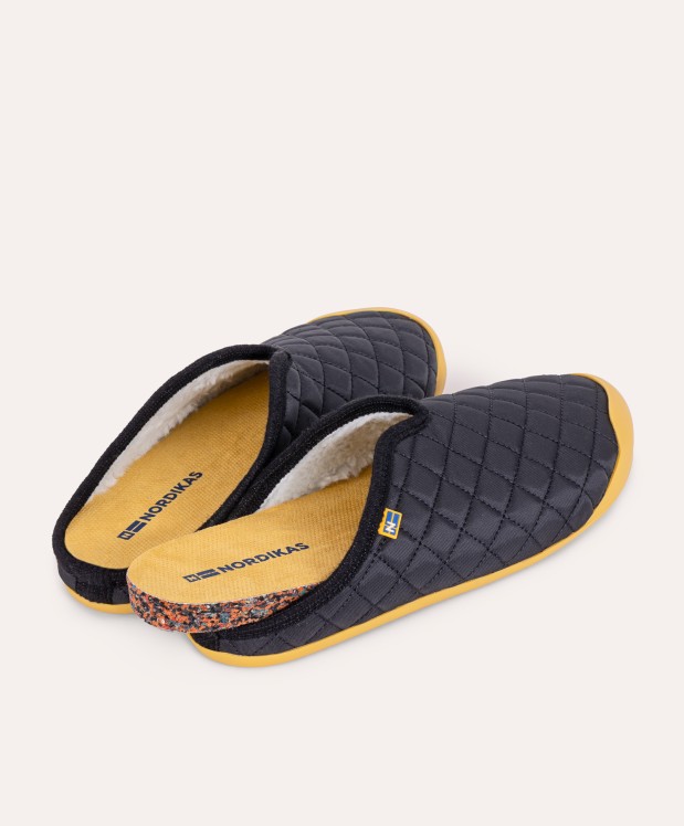 nordikas ZAPATILLAS DE CASA HOMBRE BELFORD NEGRO Oferta especial de fábrica