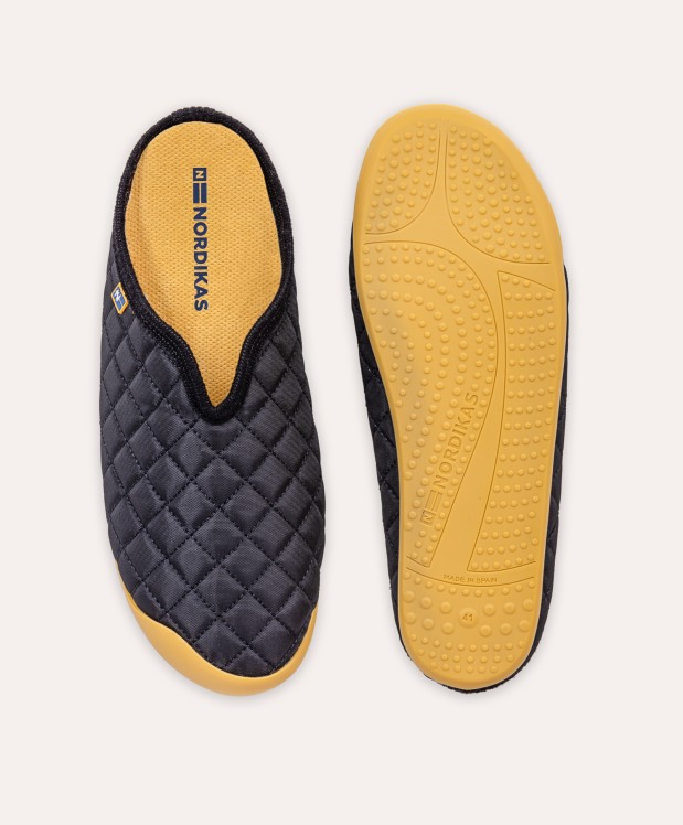 nordikas ZAPATILLAS DE CASA HOMBRE BELFORD NEGRO Oferta especial de fábrica