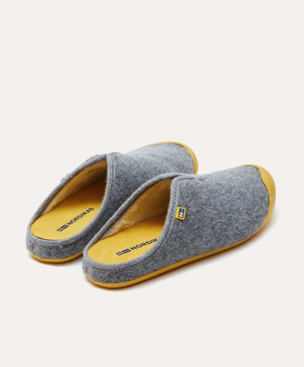 nordikas ZAPATILLAS DE CASA HOMBRE ARTIK GRIS Superdescuento