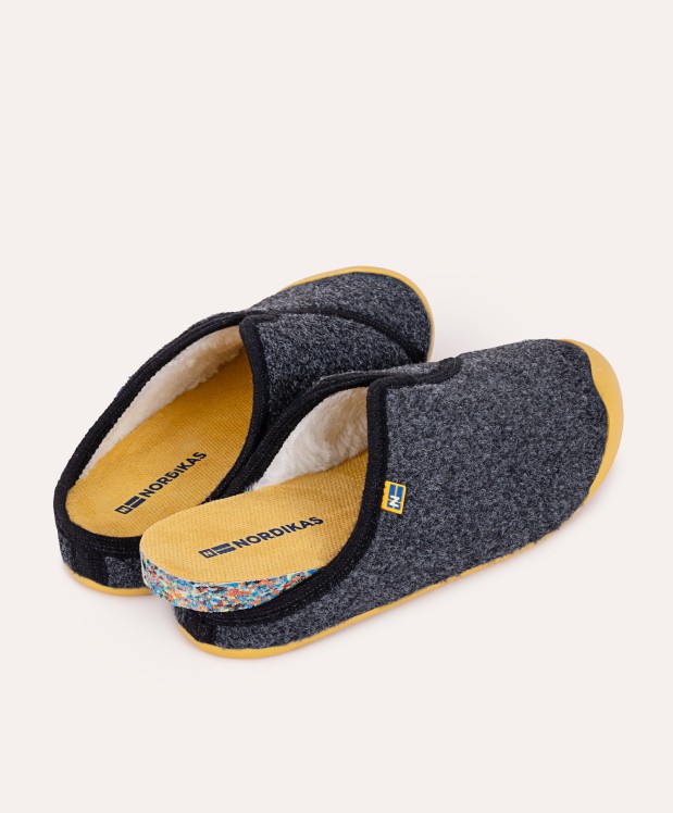 nordikas ZAPATILLAS DE CASA HOMBRE ARTIK NEGRO Grandes descuentos