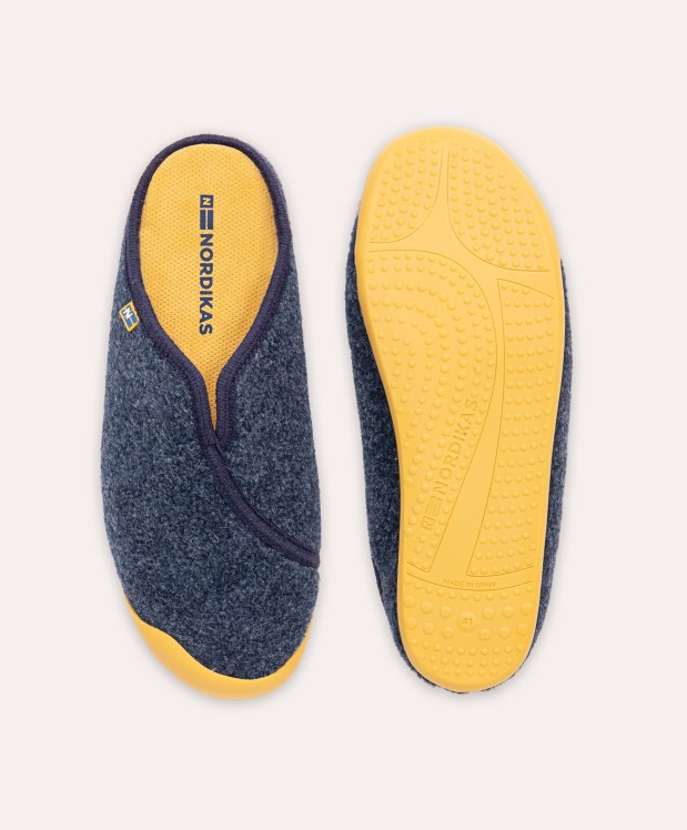 nordikas ZAPATILLAS DE CASA HOMBRE ARTIK MARINO Envío internacional gratuito
