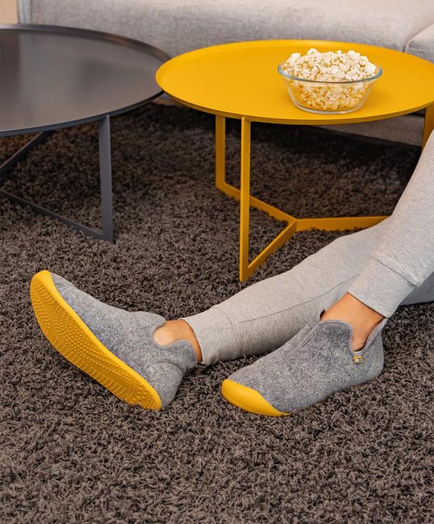 nordikas ZAPATILLAS DE CASA HOMBRE ARTIK GRIS Tienda de fábrica