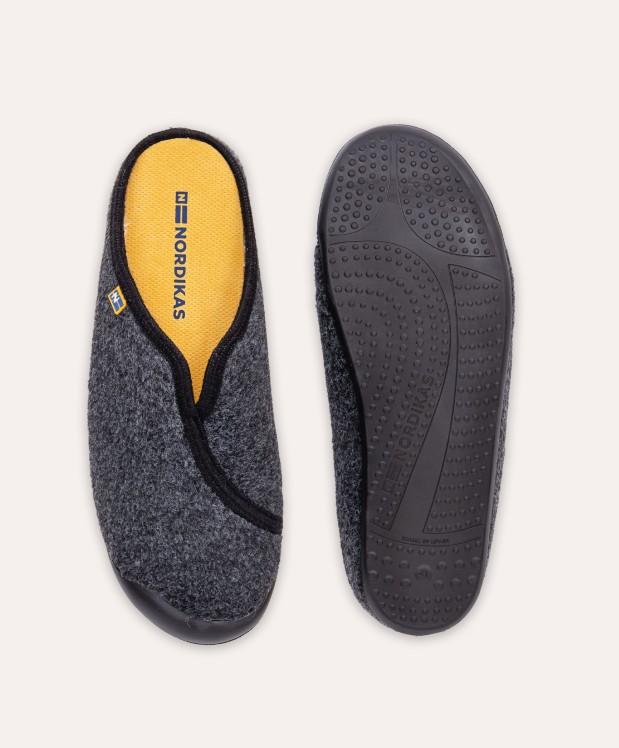 nordikas ZAPATILLAS DE CASA HOMBRE ARTIK NEGRO PISO NEGRO Precios de Black Friday