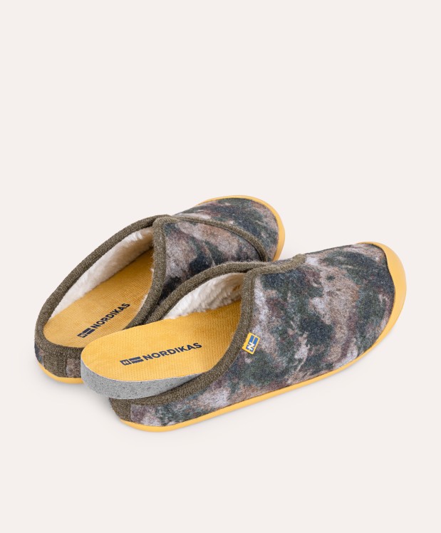 nordikas ZAPATILLAS DE CASA HOMBRE ORION KAKI Descuentos del mes