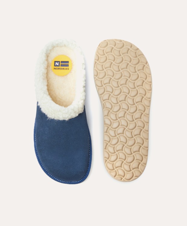 nordikas ZAPATILLAS DE CASA HOMBRE AFELPADO JEANS Devoluciones gratuitas