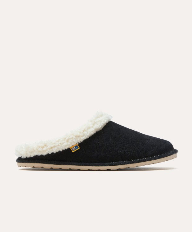 nordikas ZAPATILLAS DE CASA HOMBRE AFELPADO NEGRO 2025