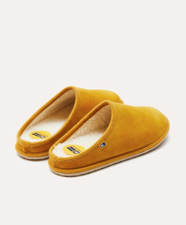 nordikas ZAPATILLAS DE CASA HOMBRE AFELPADO YELLOW En línea