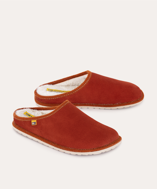 nordikas ZAPATILLAS DE CASA HOMBRE AFELPADO TEJA Ofertas
