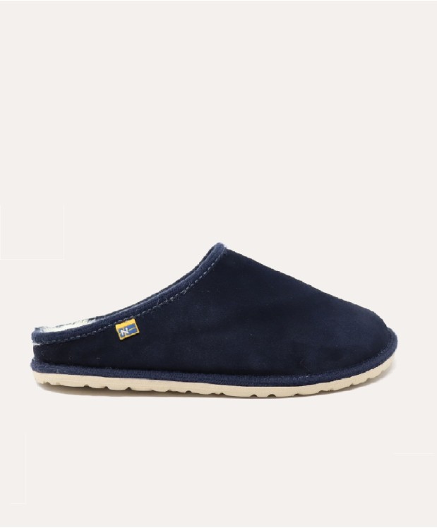nordikas ZAPATILLAS DE CASA HOMBRE AFELPADO MARINO Venta caliente