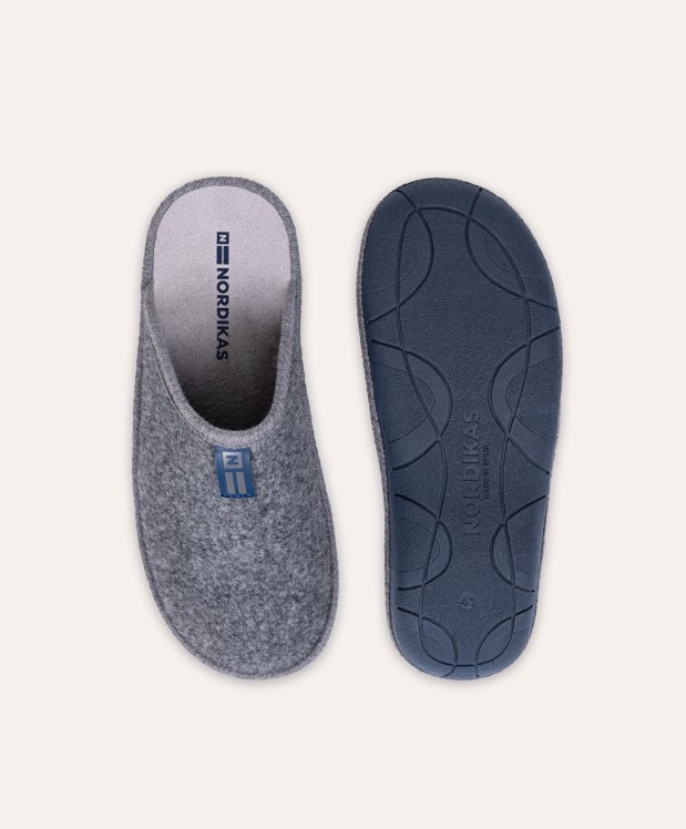 nordikas ZAPATILLAS DE CASA HOMBRE TIROL GRIS Ventas relámpago