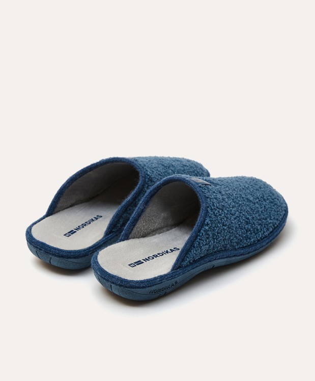 nordikas ZAPATILLAS DE CASA HOMBRE TEDDY DENIM Oferta especial