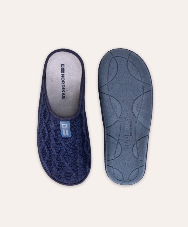 nordikas ZAPATILLAS DE CASA HOMBRE TRENZA MARINO Últimos 3 días