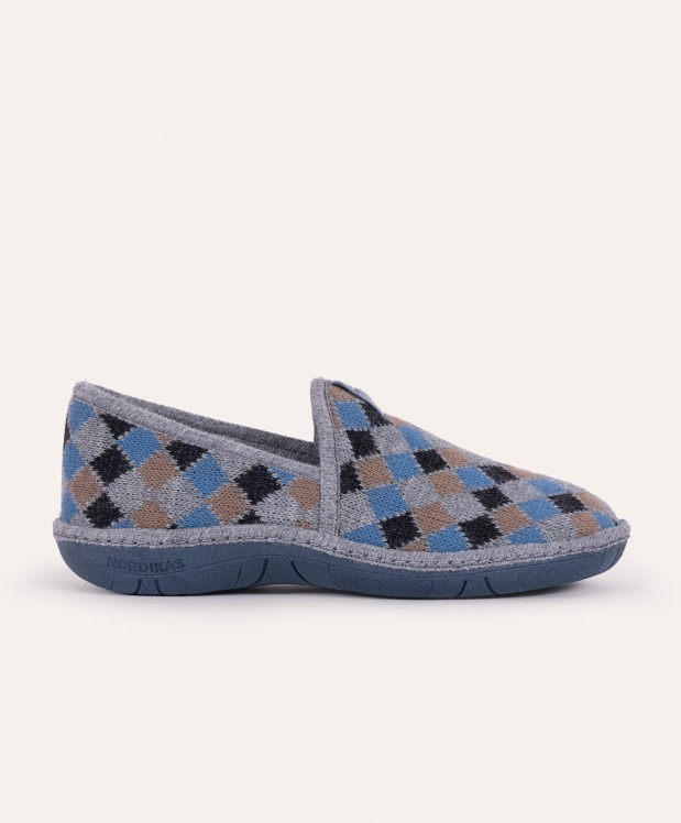 nordikas ZAPATILLAS DE CASA HOMBRE ARLEQUIN GRIS ÚLTIMAS EDICIONES