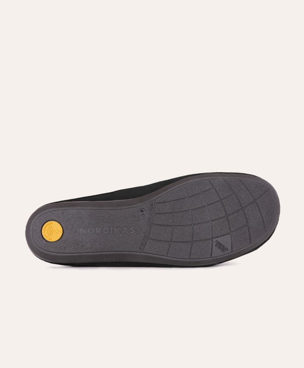 nordikas ZAPATILLAS DE CASA HOMBRE AFELPADO NEGRO DUBLIN NEGRO Precio de fábrica