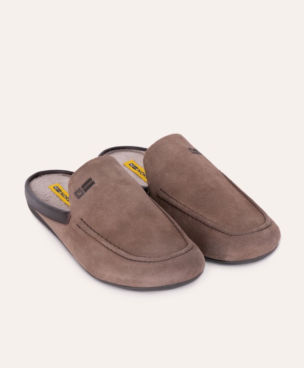 nordikas ZAPATILLAS DE CASA HOMBRE AFELPADO MICKEY DUBLIN MOKA Promoción por tiempo limitado