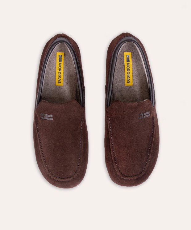 nordikas ZAPATILLAS DE CASA HOMBRE AFELPADO MOKA DUBLIN MOKA Promoción trimestral