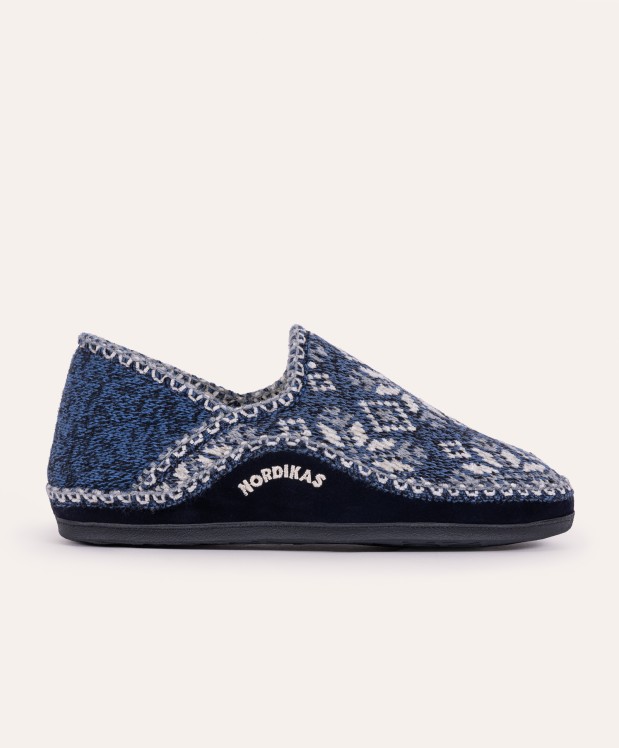 nordikas ZAPATILLAS DE CASA HOMBRE SNOW MARINO Limitado a 3 días