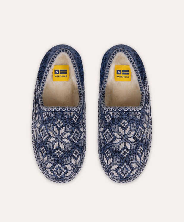 nordikas ZAPATILLAS DE CASA HOMBRE SNOW MARINO Limitado a 3 días