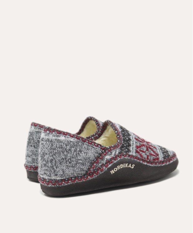 nordikas ZAPATILLAS DE CASA HOMBRE TEIDE GRIS Última moda