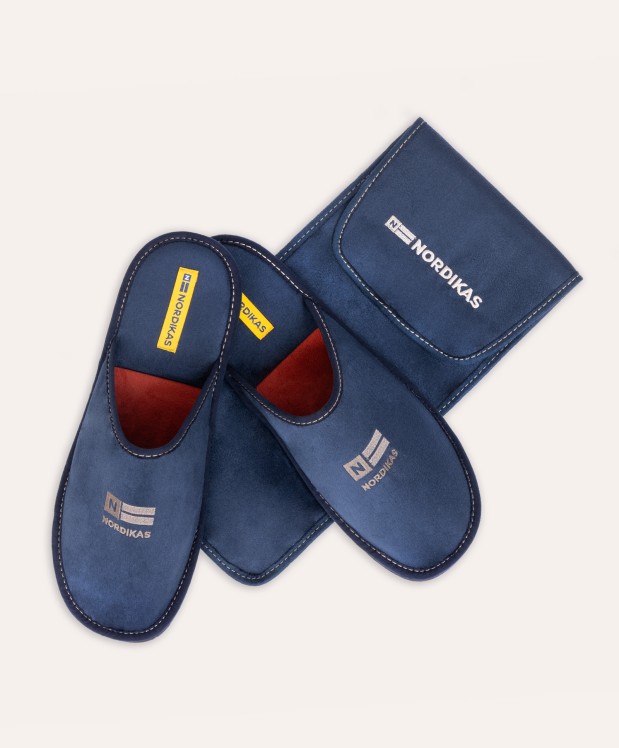 nordikas ZAPATILLAS DE VIAJE HOMBRE BAMA AZUL Descuento por venta flash