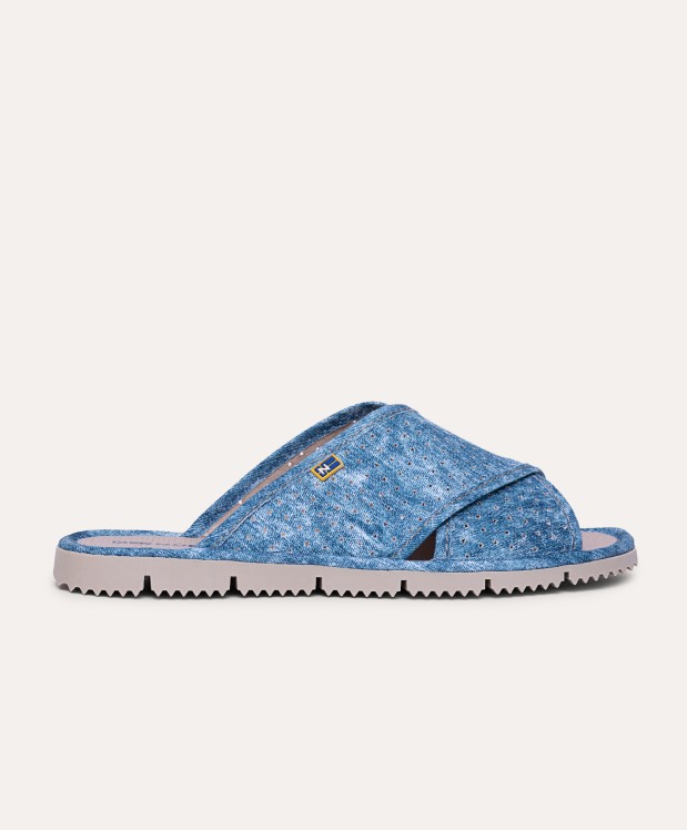 nordikas ZAPATILLAS DE CASA HOMBRE VAQUERO AZUL