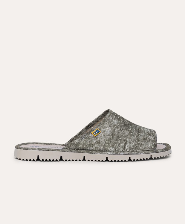 nordikas ZAPATILLAS DE CASA HOMBRE VAQUERO KAKI Ofertas especiales