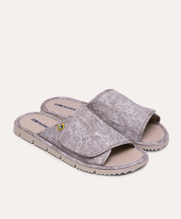 nordikas ZAPATILLAS DE CASA HOMBRE VAQUERO ARENA Grandes ahorros