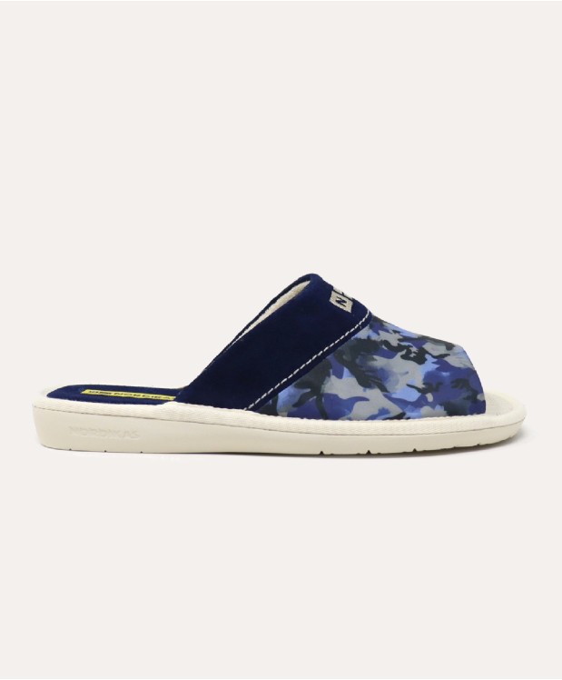 nordikas ZAPATILLAS DE CASA HOMBRE SAFARI AZUL Devoluciones gratuitas