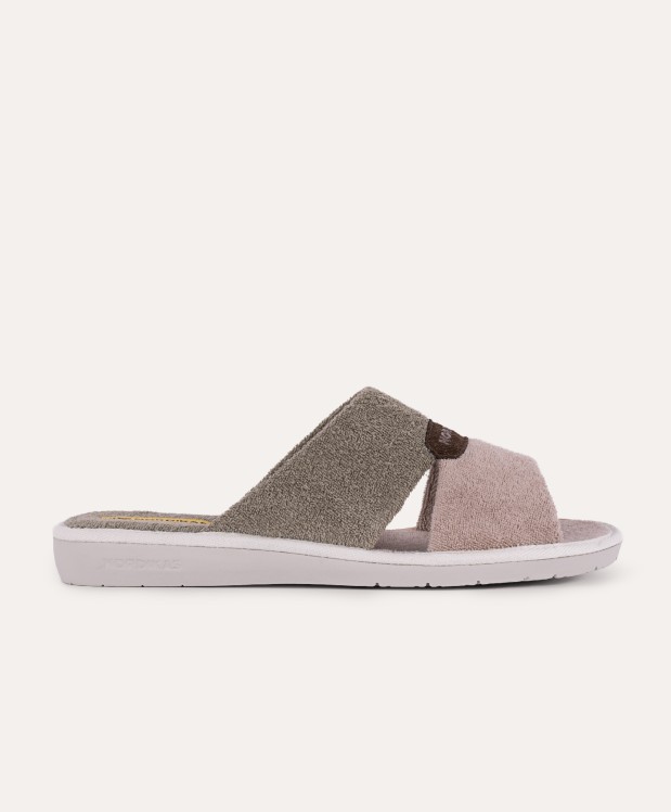nordikas ZAPATILLAS DE CASA HOMBRE TOALLA ARENA KAKI Outlet