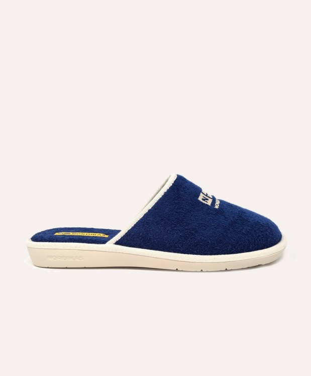 nordikas ZAPATILLAS DE CASA HOMBRE TOALLA MARINO Rebajas