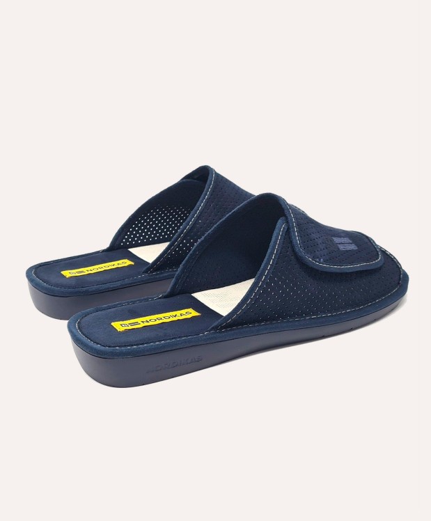 nordikas ZAPATILLAS DE CASA HOMBRE MICRO MARINO Rebajas de fábrica