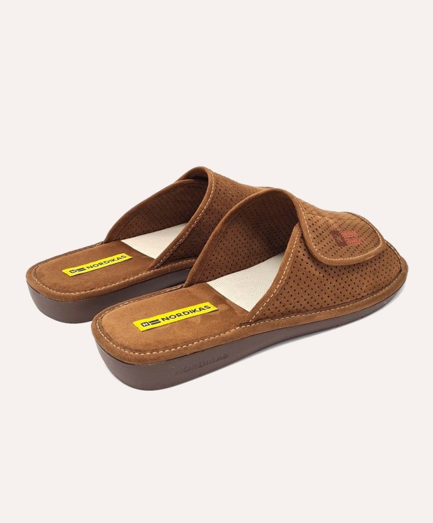 nordikas ZAPATILLAS DE CASA HOMBRE MICRO CUERO Los más vendidos