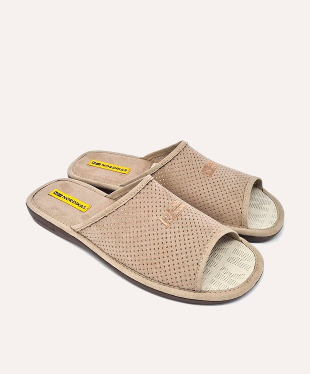 nordikas ZAPATILLAS DE CASA HOMBRE MICRO TIERRA Tienda