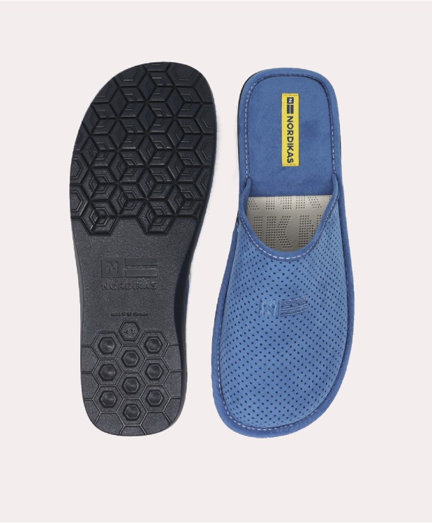 nordikas ZAPATILLAS DE CASA HOMBRE MICRO DENIM Tienda