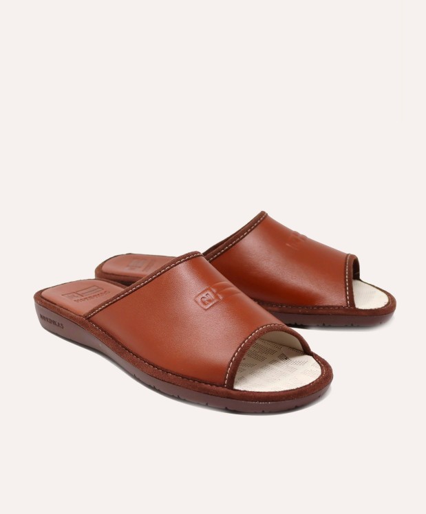 nordikas ZAPATILLAS DE CASA HOMBRE DUBLIN CACAO Oferta especial