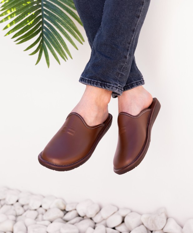 nordikas ZAPATILLAS DE CASA HOMBRE DUBLIN CUERO COMPRAR AHORA