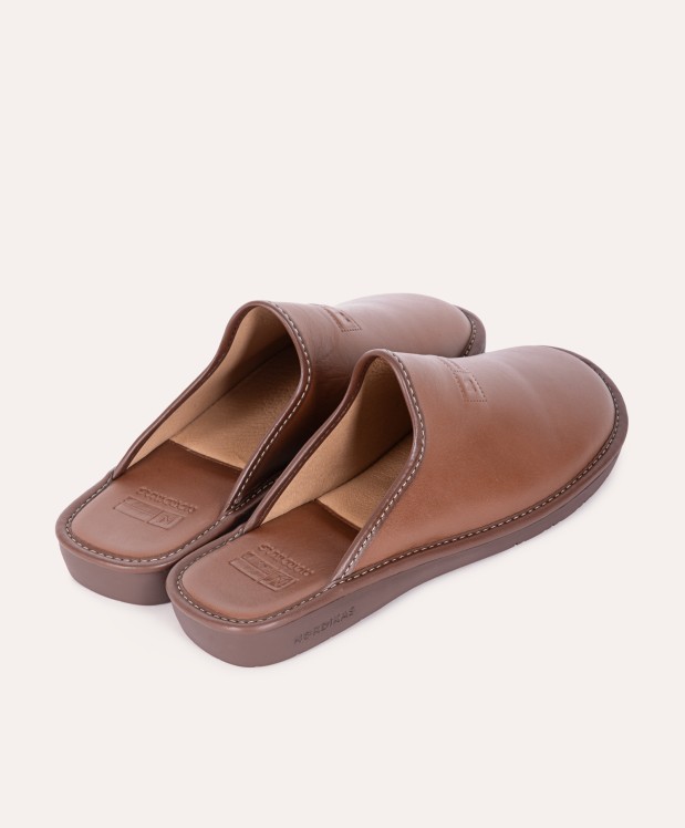 nordikas ZAPATILLAS DE CASA HOMBRE DUBLIN CUERO ÚLTIMAS EDICIONES