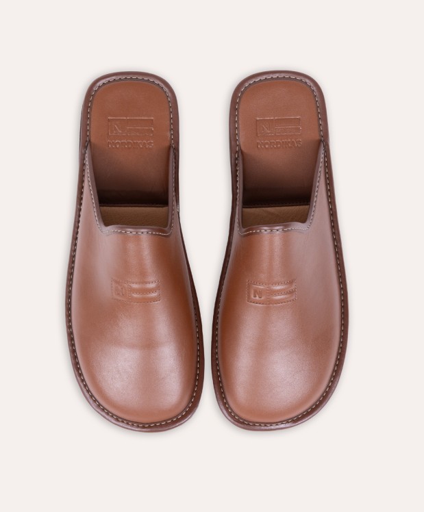 nordikas ZAPATILLAS DE CASA HOMBRE DUBLIN CUERO ÚLTIMAS EDICIONES